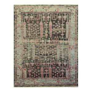 Pink Black Handmade Rugs